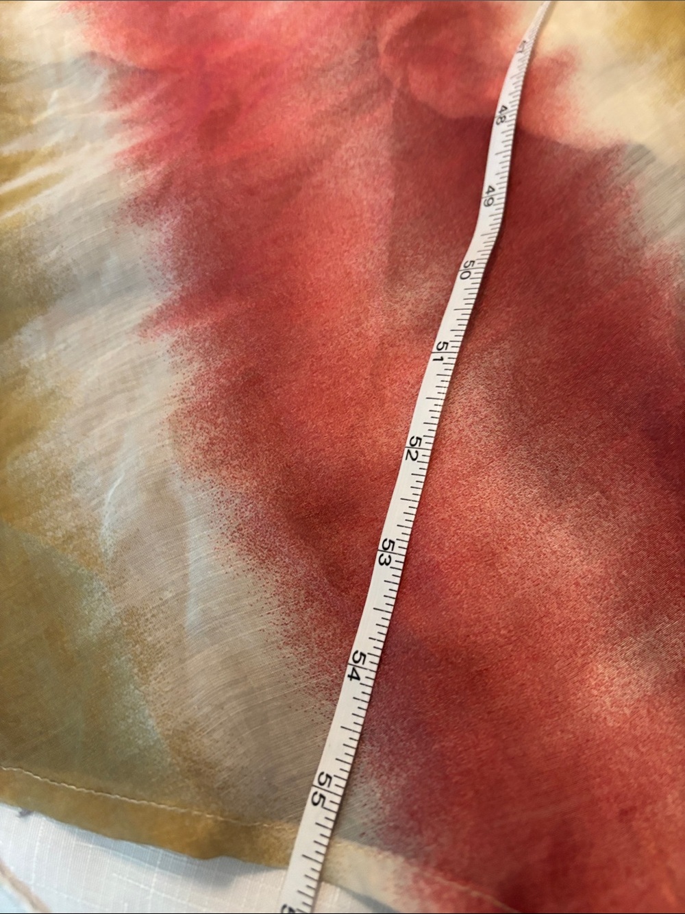 Zara Multicolor Tie-Dye Maxi Dress w/ Beaded Strap Detail SZ L Slip summer dress - Picture 9 of 12